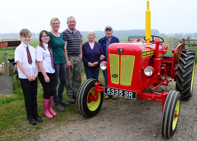 Three generations of farmers