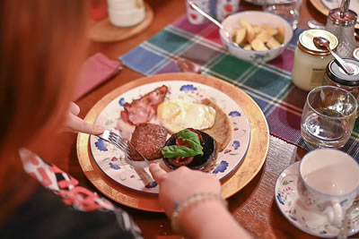 Our breakfast